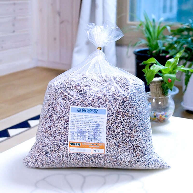 강원 뻥이오뻥쌀튀밥류수수뻥튀기/수수튀밥 시리얼대용국내산 1kg 2kg  